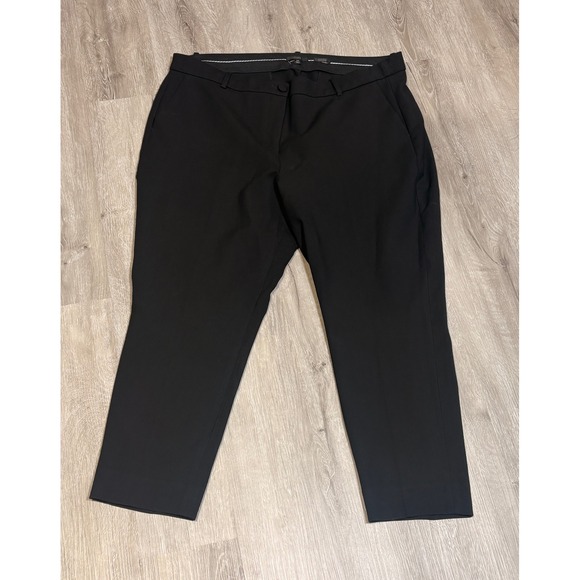 J.Crew Pants - J.Crew Cameron High-Rise Pant Black Stretch Slim Crop Trouser 20 H6573